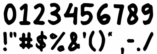 Super Font OTHER CHARS