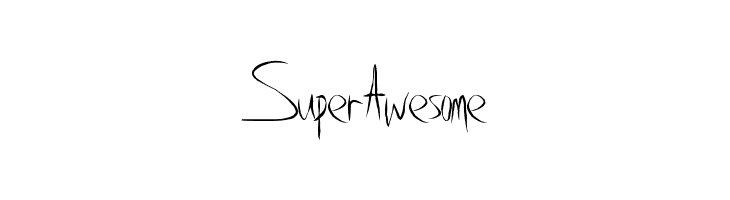 SuperAwesome  Descarca Fonturi Gratis