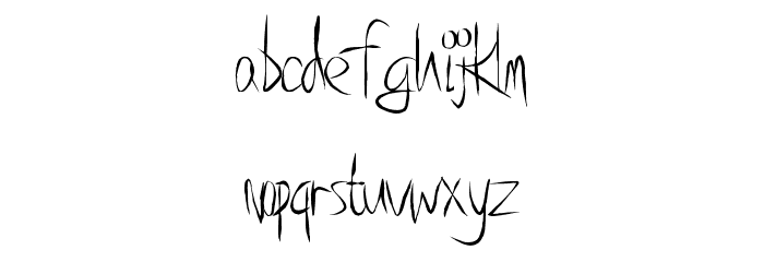 SuperAwesome Font LOWERCASE