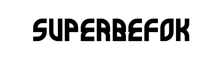 SuperBefok  免费字体下载
