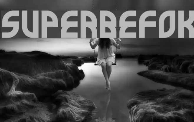 SuperBefok Font examples