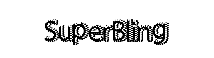 SuperBling Font
