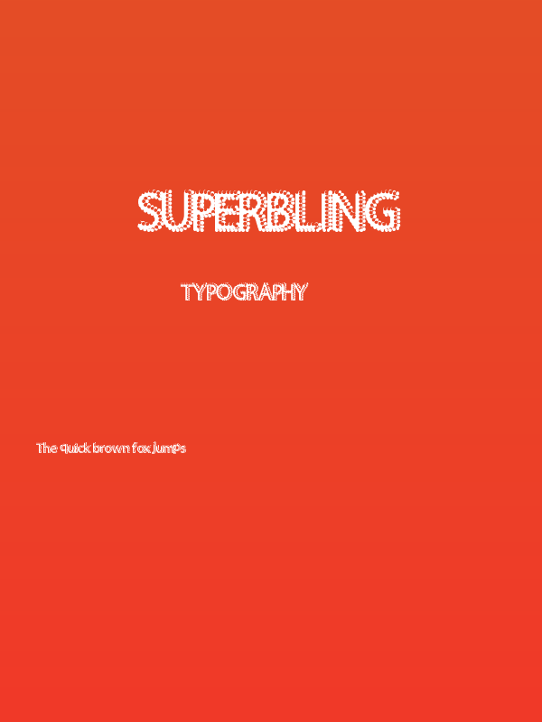 SuperBling Poster