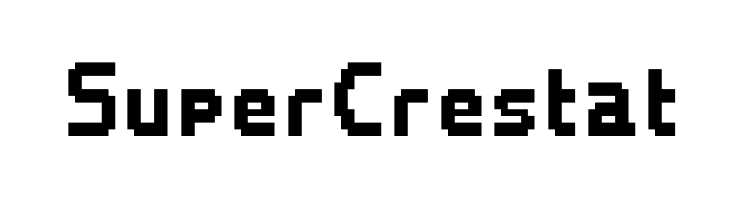 SuperCrestat  नि: शुल्क फ़ॉन्ट्स डाउनलोड