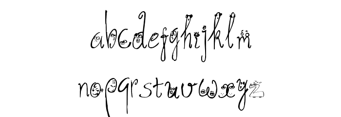 SuperDog1 Font LOWERCASE