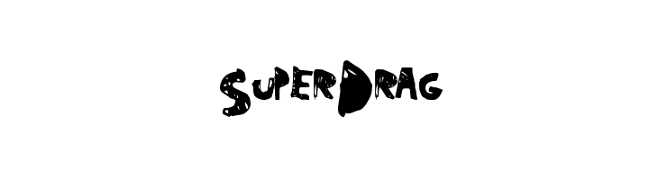SuperDrag Font