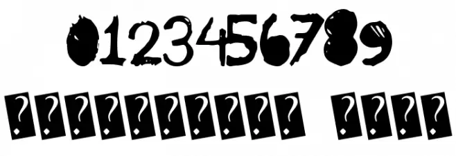 SuperDrag Font OTHER CHARS