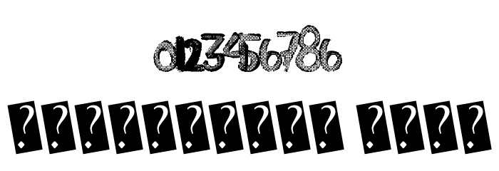 SuperFade Font OTHER CHARS