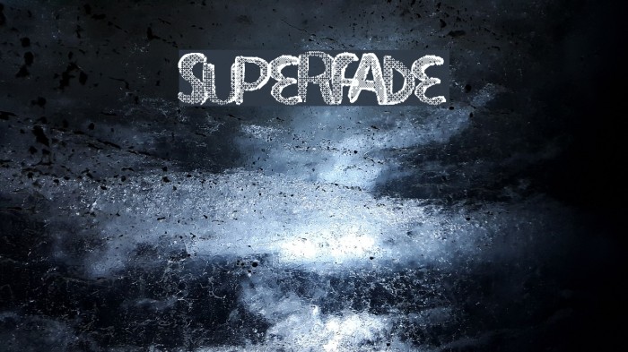 SuperFade Font examples