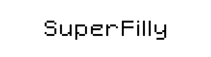 SuperFilly フォント