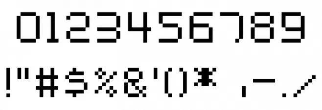 SuperFilly Font OTHER CHARS