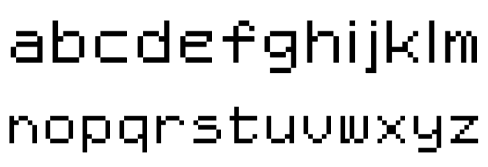 SuperFilly Font LOWERCASE