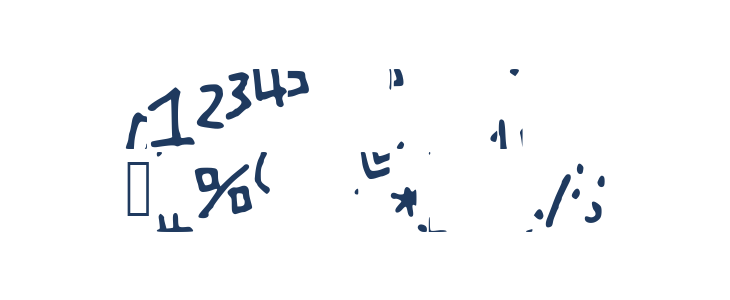 SuperFont Other Characters