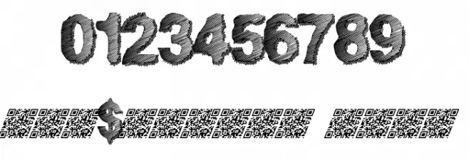 SuperFreak Font OTHER CHARS