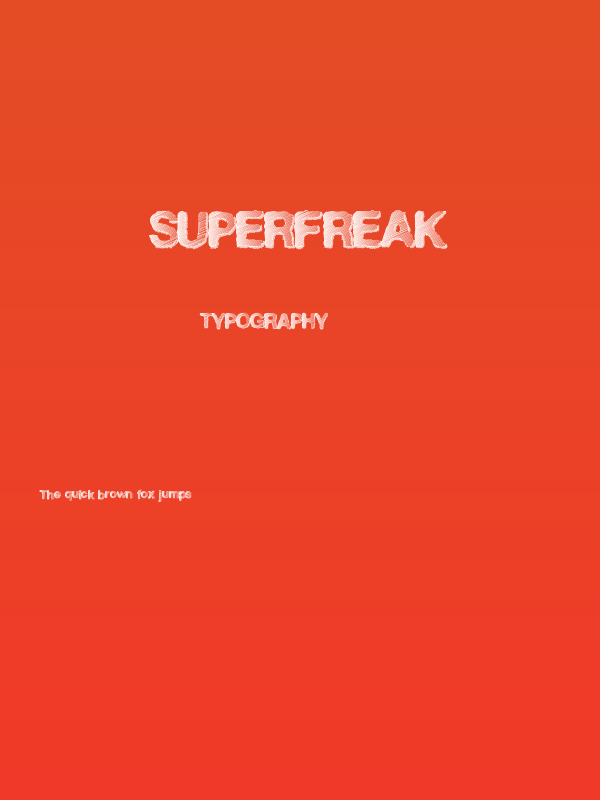 SuperFreak Poster
