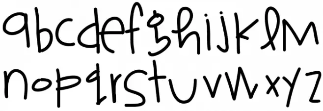 SuperGirlfriend Font UPPERCASE