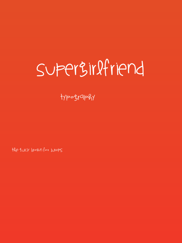 SuperGirlfriend Poster
