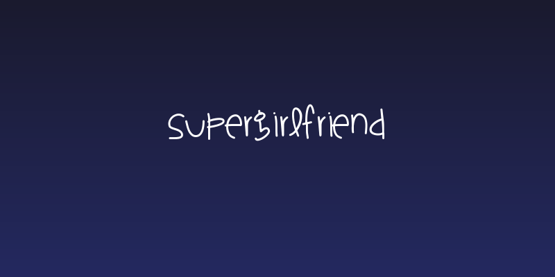 SuperGirlfriend Social Header