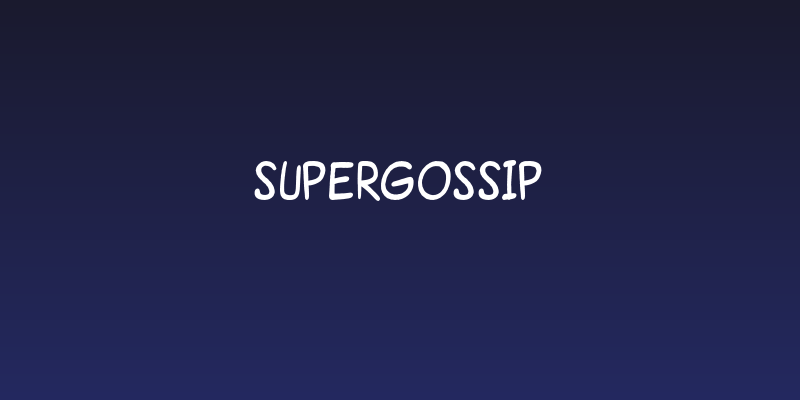 SuperGossip Social Header