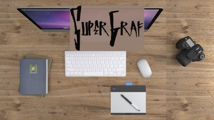 SuperGraf Font examples
