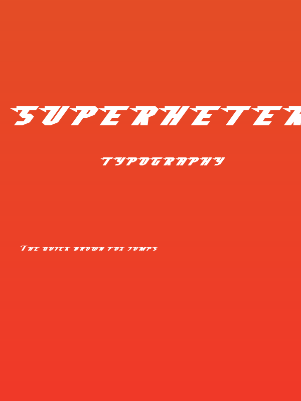 SuperHeterodyne Poster