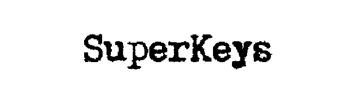SuperKeys Font