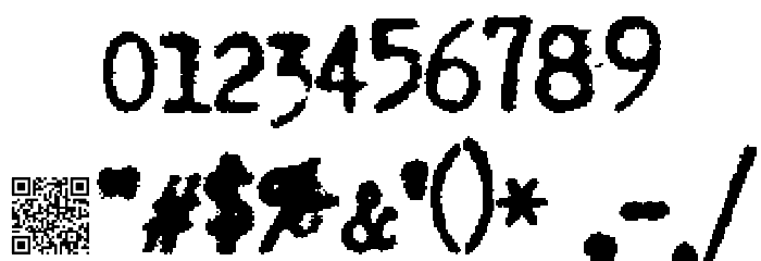SuperKeys Font OTHER CHARS