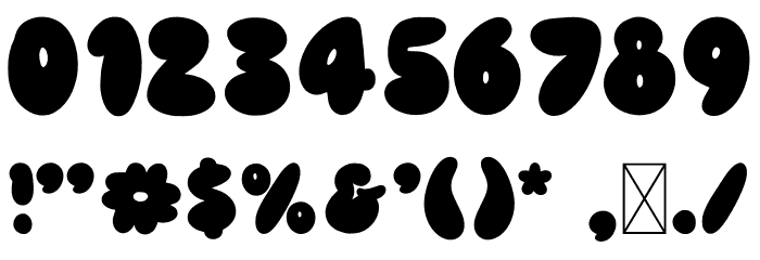 SuperKloud Font OTHER CHARS