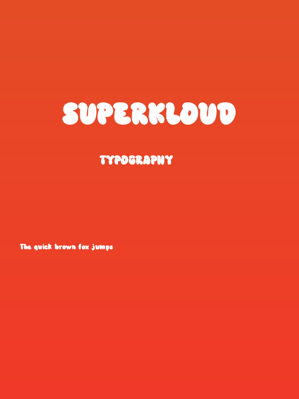 SuperKloud Poster