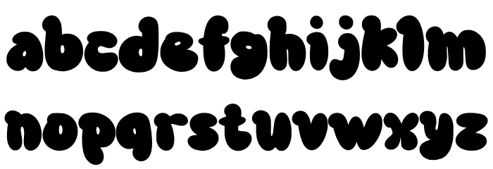 SuperKloud Font LOWERCASE