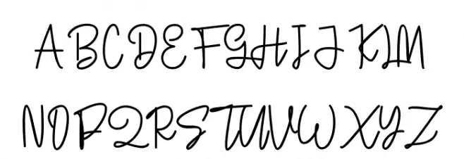 SuperLand Font UPPERCASE