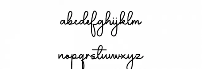 SuperLand Font LOWERCASE