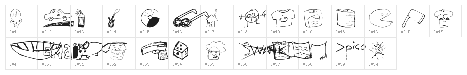 SuperMattBatz Character Map