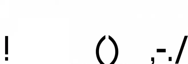 SuperRad-Regular Font OTHER CHARS