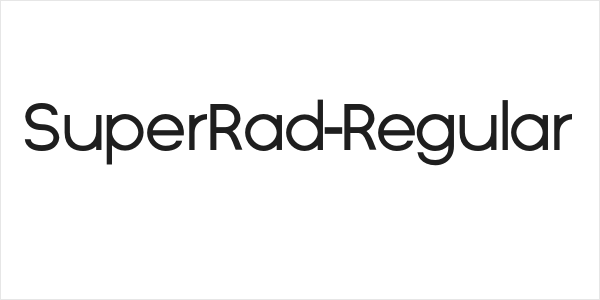 SuperRad-Regular Logo