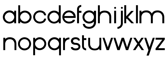 SuperRad-Regular Font LOWERCASE