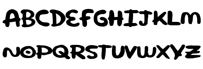 SuperRound Font LOWERCASE