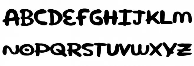 SuperRound Font LOWERCASE