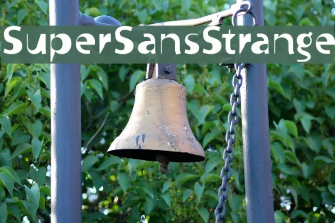 SuperSansStrange Example 3