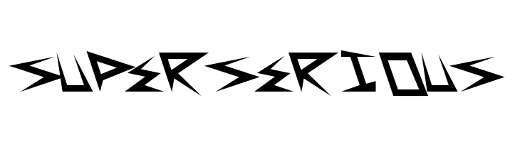 SuperSerious  baixar fontes gratis