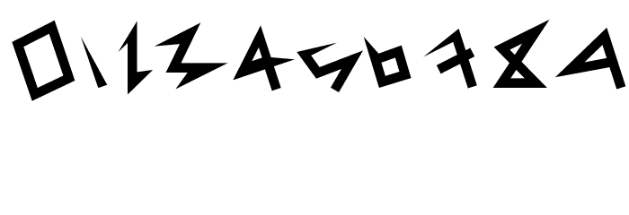 SuperSerious Font OTHER CHARS