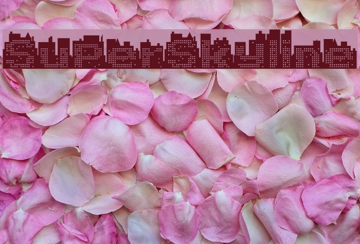 SuperSkyline Font examples