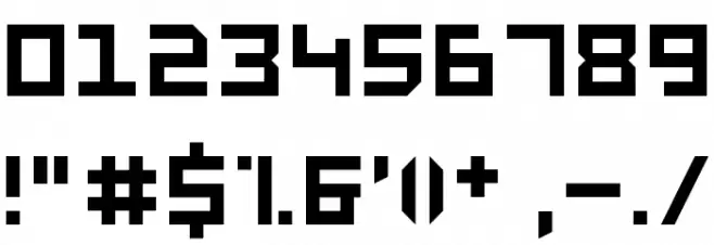 SuperThing NBP Regular Font OTHER CHARS