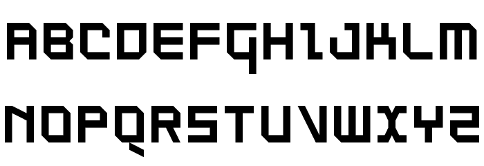 SuperThing NBP Regular Font LOWERCASE