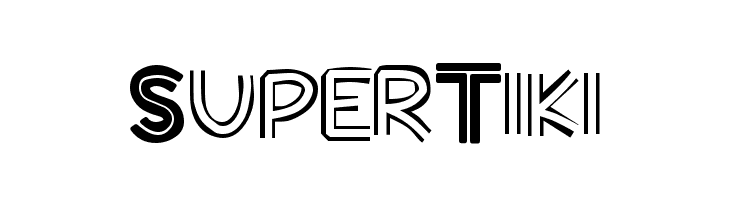 SuperTiki  Free Fonts Download