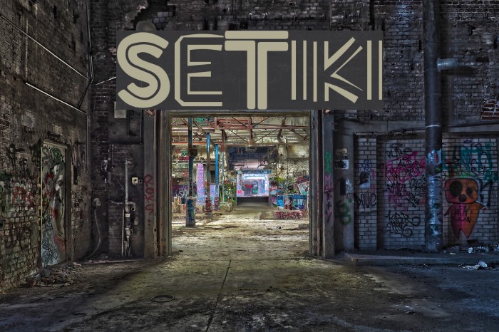 SuperTiki Font examples