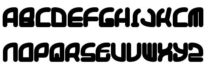 SuperTrooper Font LOWERCASE