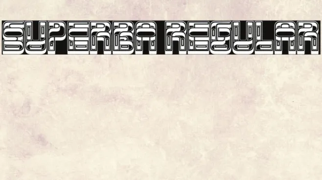 Superba Regular Example 1