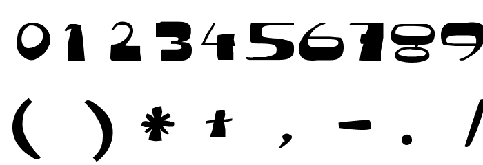 Superbal Font OTHER CHARS