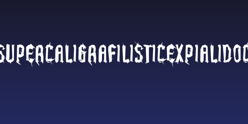 Supercaligrafilisticexpialidoc Social Header